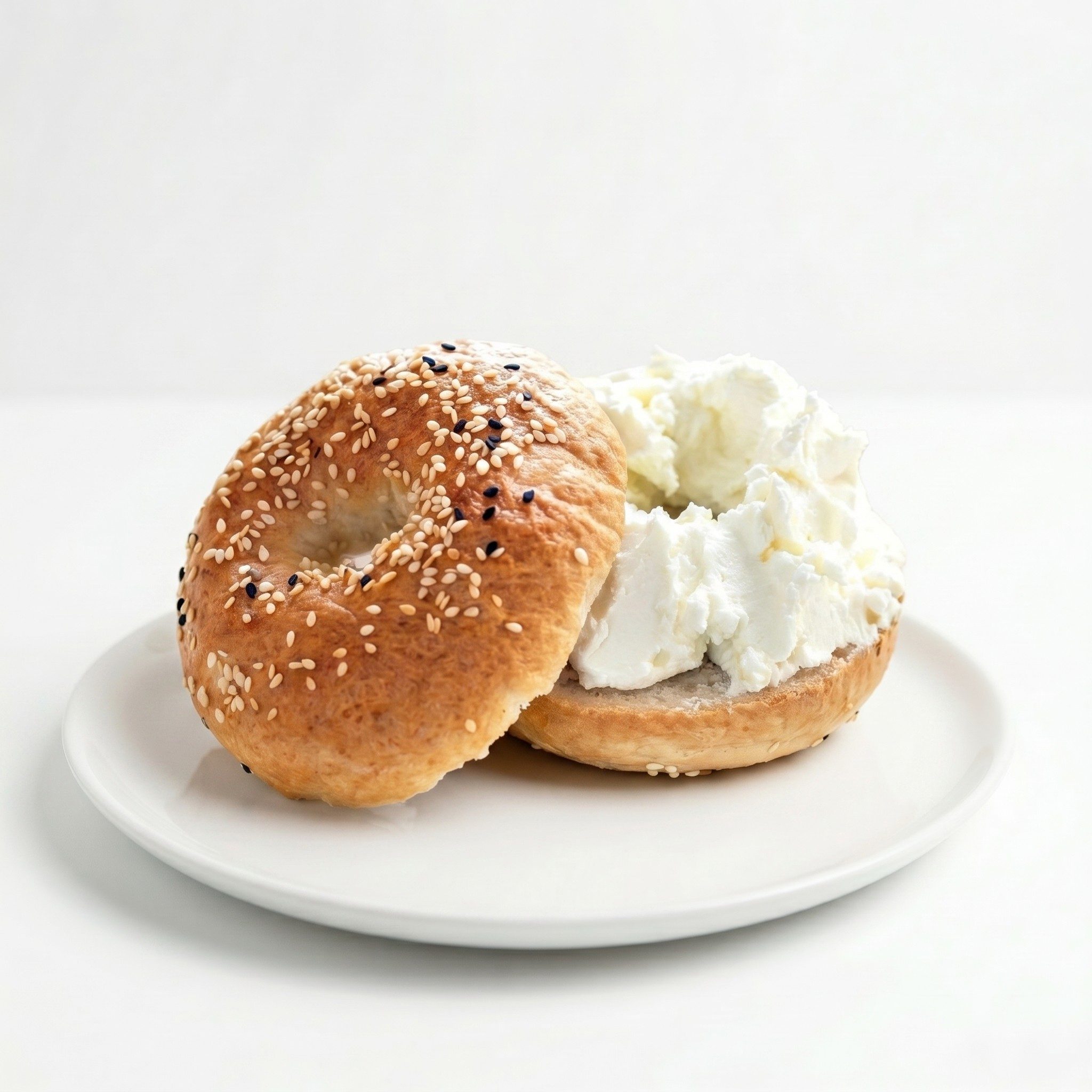 Bagel With Flavored CC.