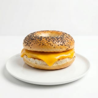Grilled Cheese Bagel Sandwich